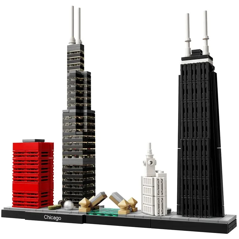 ARCHITECTURE: Chicago (21033) - Complete Bricks -New Sealed (bagged) Retired set