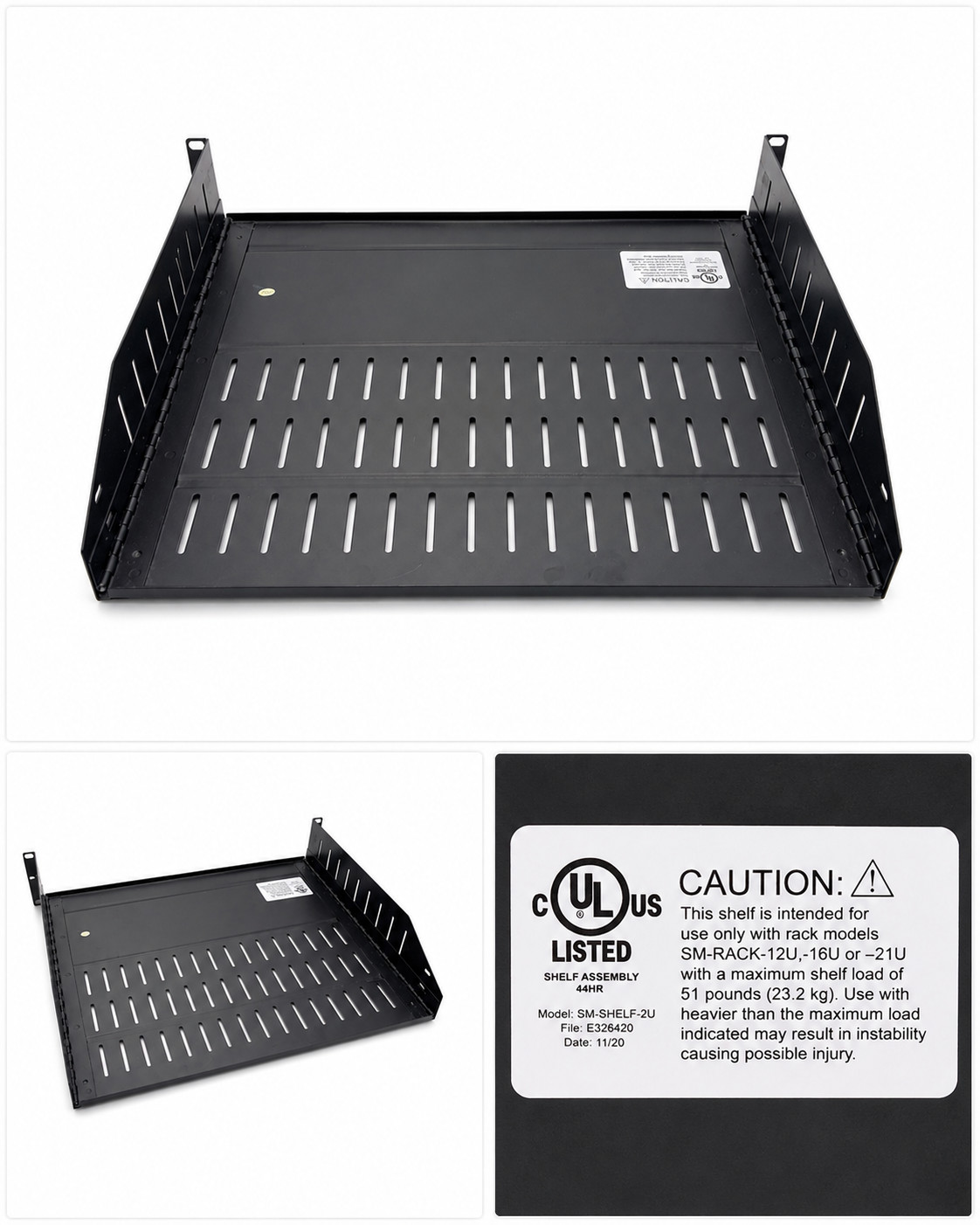 Strong SM-SHELF-2U 2U Rack Mount Shelf - Used, Great Condition