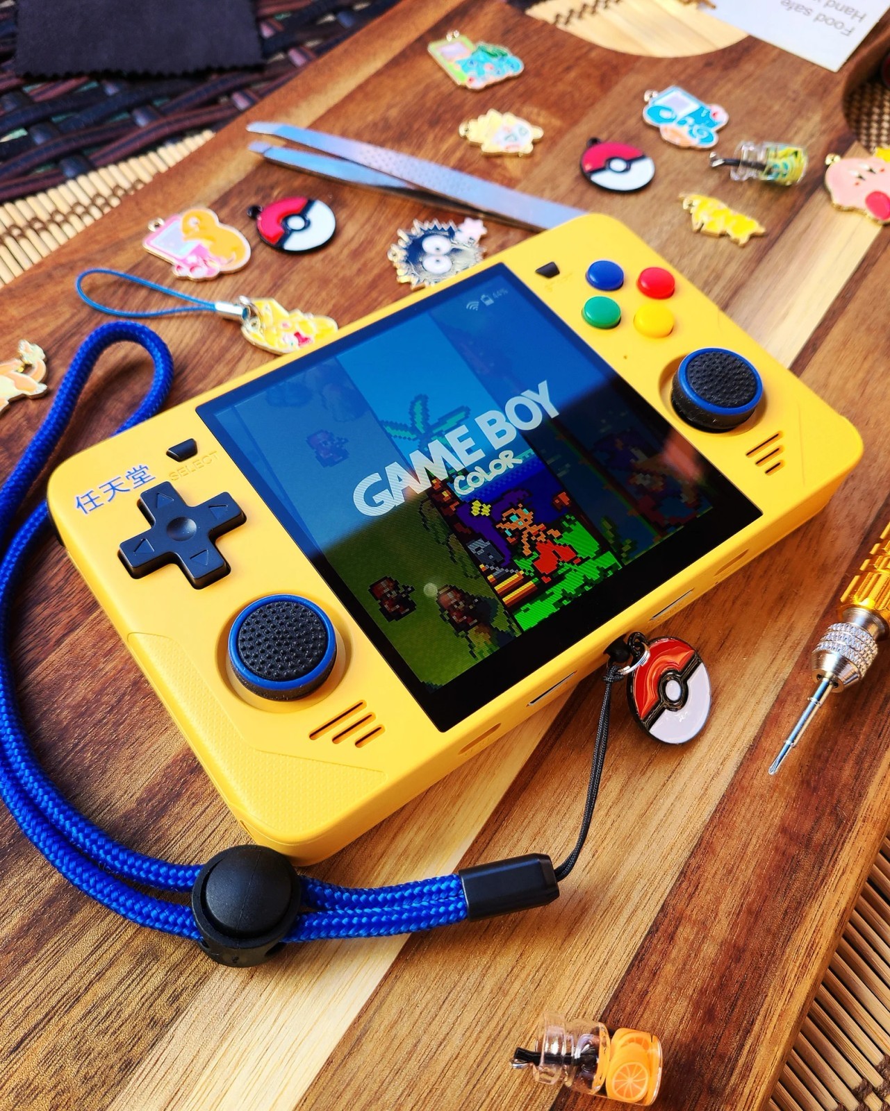 Brand New Custom PowKiddy RGB30 Console + Accessories and a FULL Library