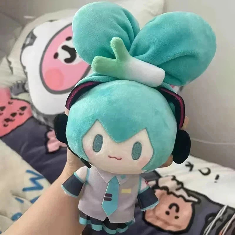15cm Hatsune Miku Kawaii Q Version Figure Plush Doll Anime Peripheral Ornament