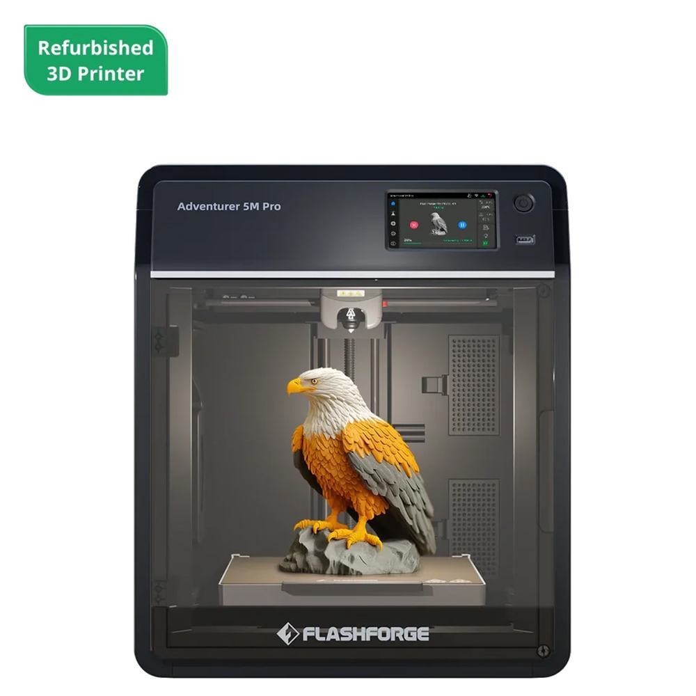 Refurbished】Flashforge Adventurer 5M Pro 3D Pinter Max 600mm/s Fully Auto Print