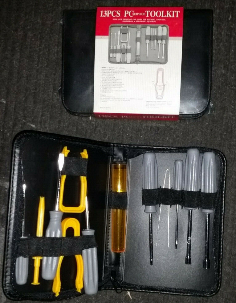 13 Piece Tool kit & Chip Removers - Services Computers, Peripherals, Electronics