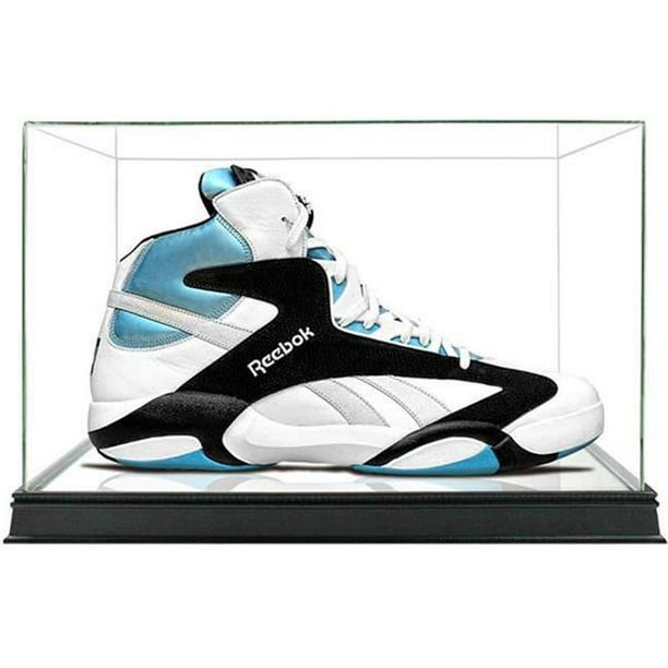 Steiner Sports Memorabilia Glass Sneaker Case W/ Wood Base
