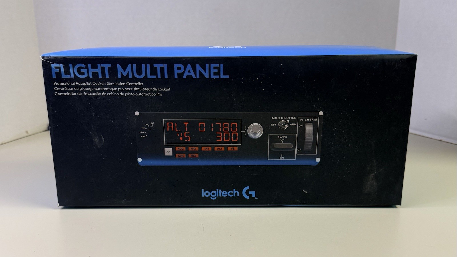 Saitek/Logitech Flight Sim Autopilot Panel USB Untested Parts Repair