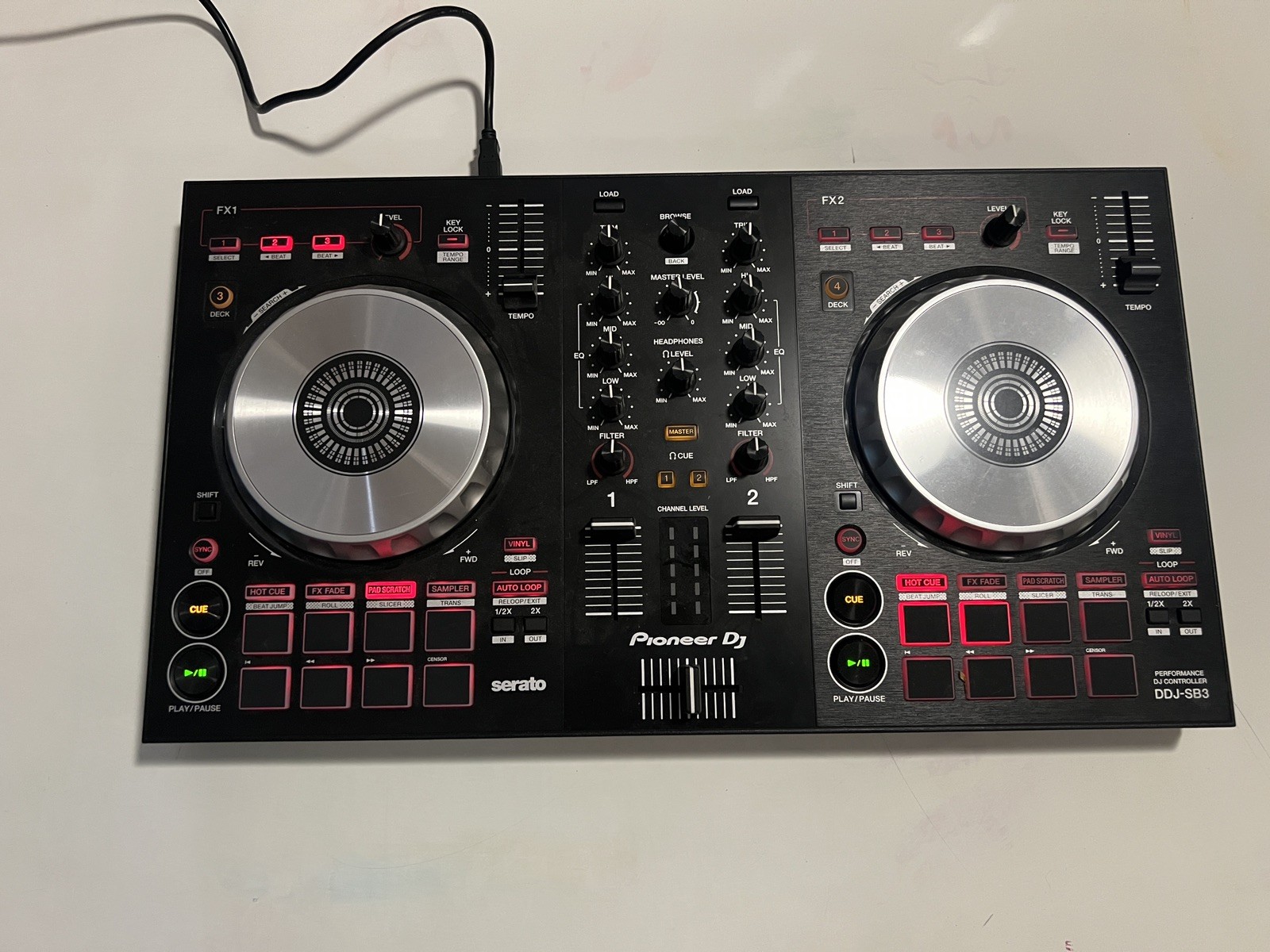 Pioneer DDJ-SB3 Digital DJ Controller