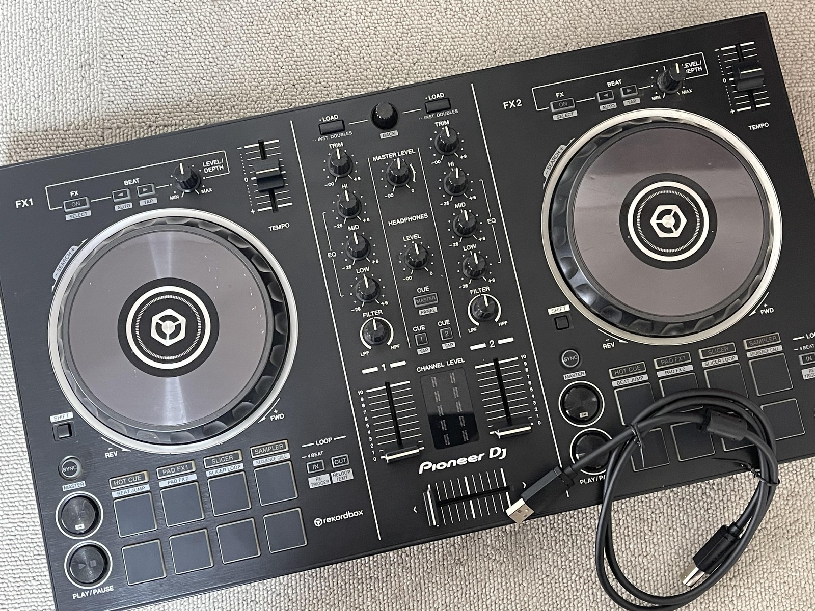 Pioneer DJ DDJ-RB 2-Channel Performance DJ Controller rekordbox USB Tested