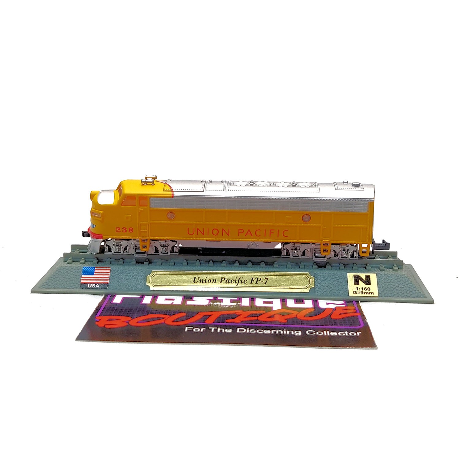 Del Prado Union Pacific FP-7 1:160 #7 STATIC MODEL LOCOMOTIVE TRAIN ENGINE EMD