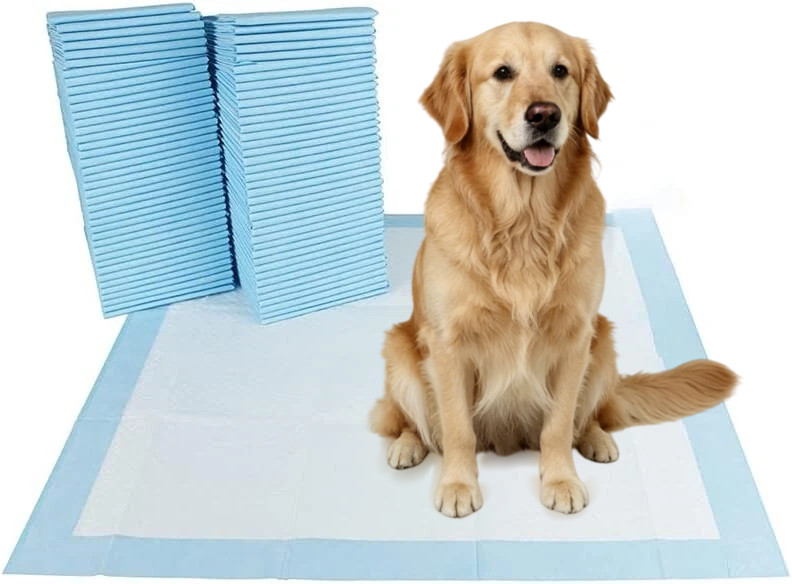 100 Large Puppy Training Trainer Train Pads Toilet Pee Wee Poo Dog Pet Cat Mats