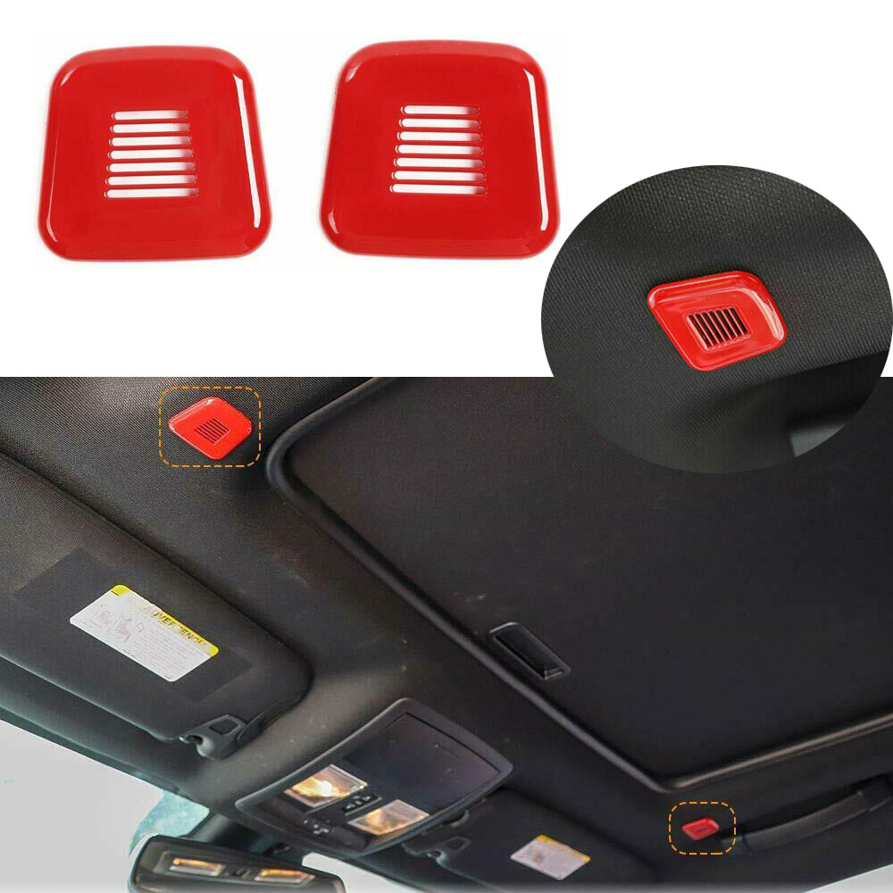 Top Microphone Decor Cover Trim for Dodge Challenger 15+ Charger 11+ Accessories