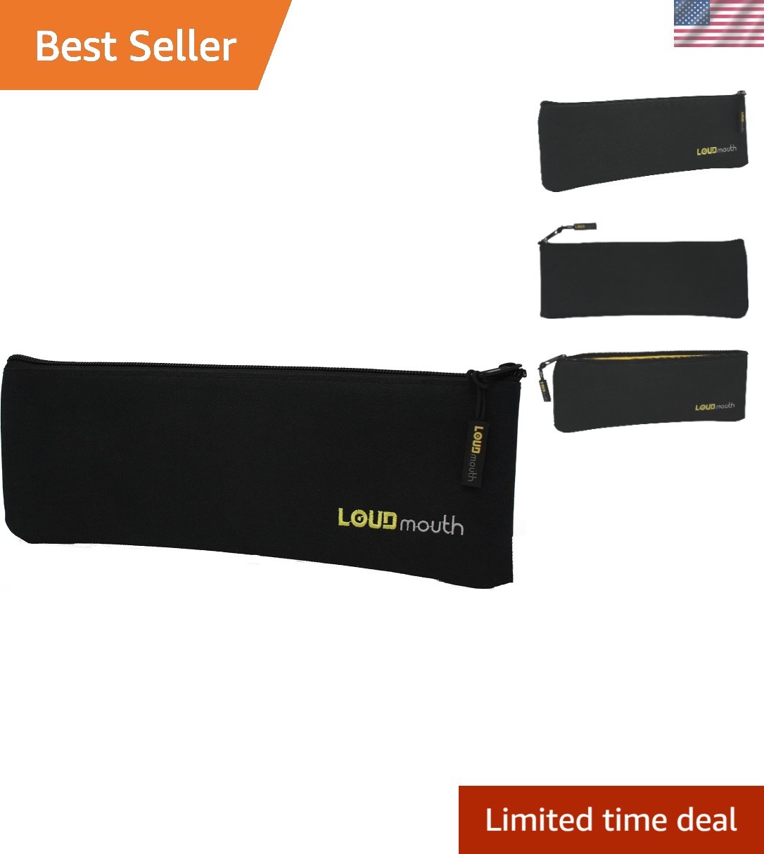 Versatile Large Mic Pouch - Fits Most Wireless Microphones and Accessories
