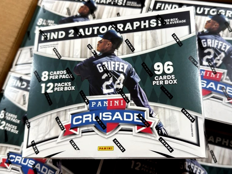 2024 Panini Crusade MLB Premium Hobby Box 2 AUTOS Factory Sealed | SSP Knightcap