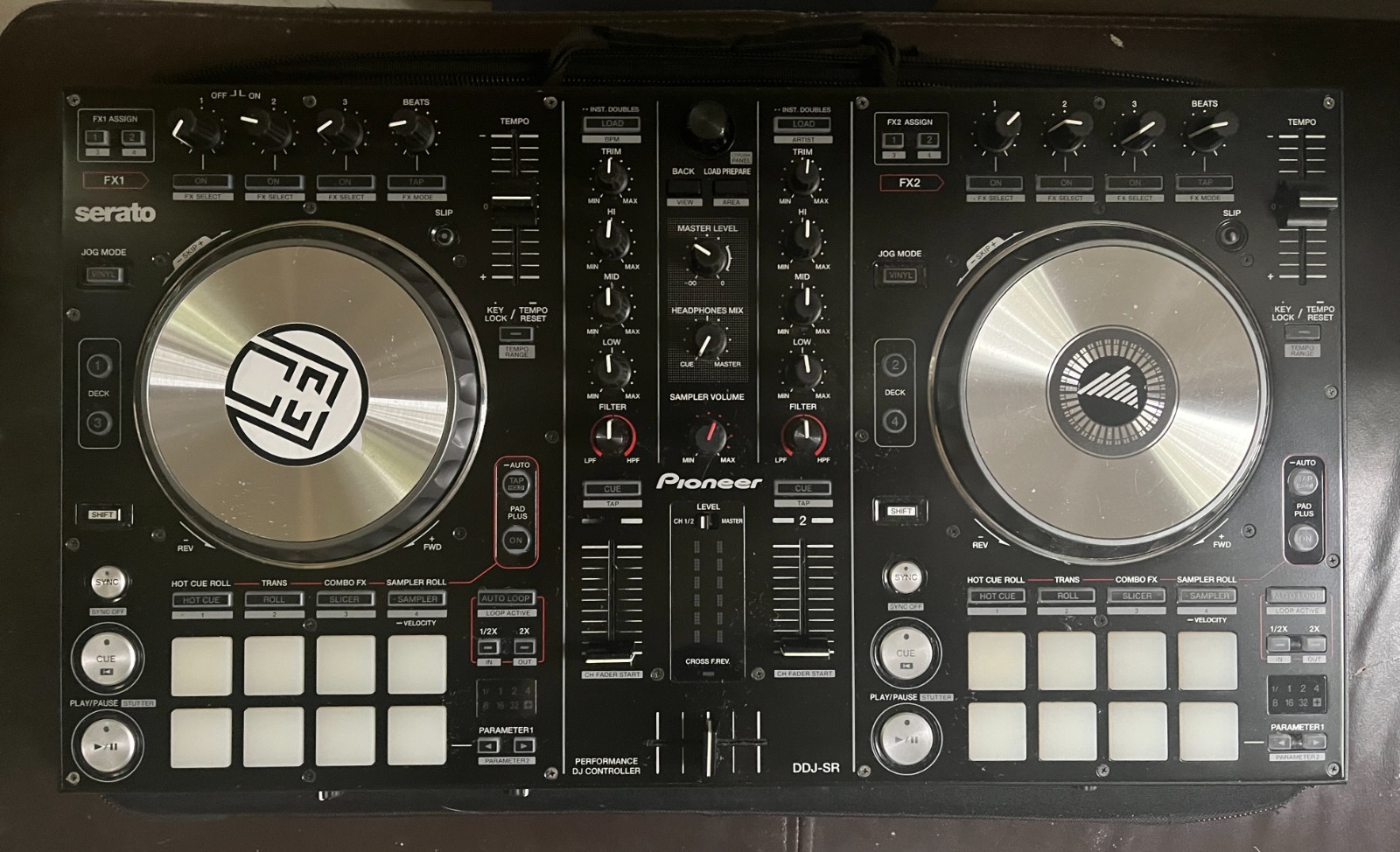 Pioneer DDJ-SR, 2-Ch DJ Controller w/ Magma Soft Case Included - As-Is