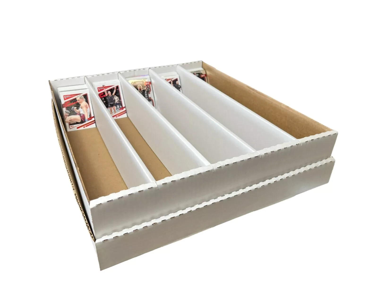 4-Pack • 5000-count • Trading Card Storage Box • Woodhaven Trading Firm