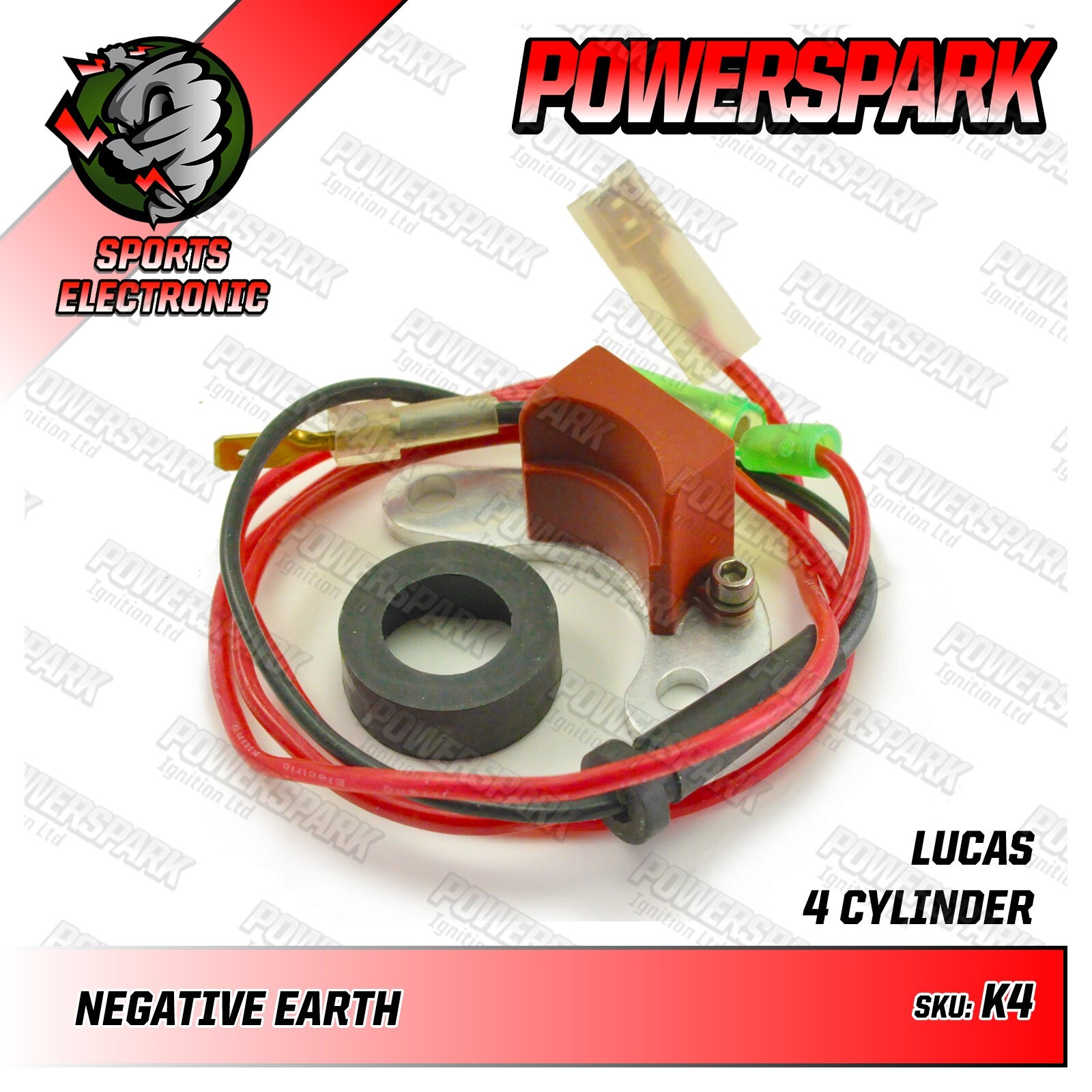 Electronic Ignition Powerspark for cars with Lucas 59D 45D 43D Classic Mini