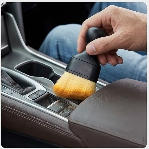 2 Pack Soft Car Interior Dust Cleaning Brushes Air Vent Dashboard Cleaner