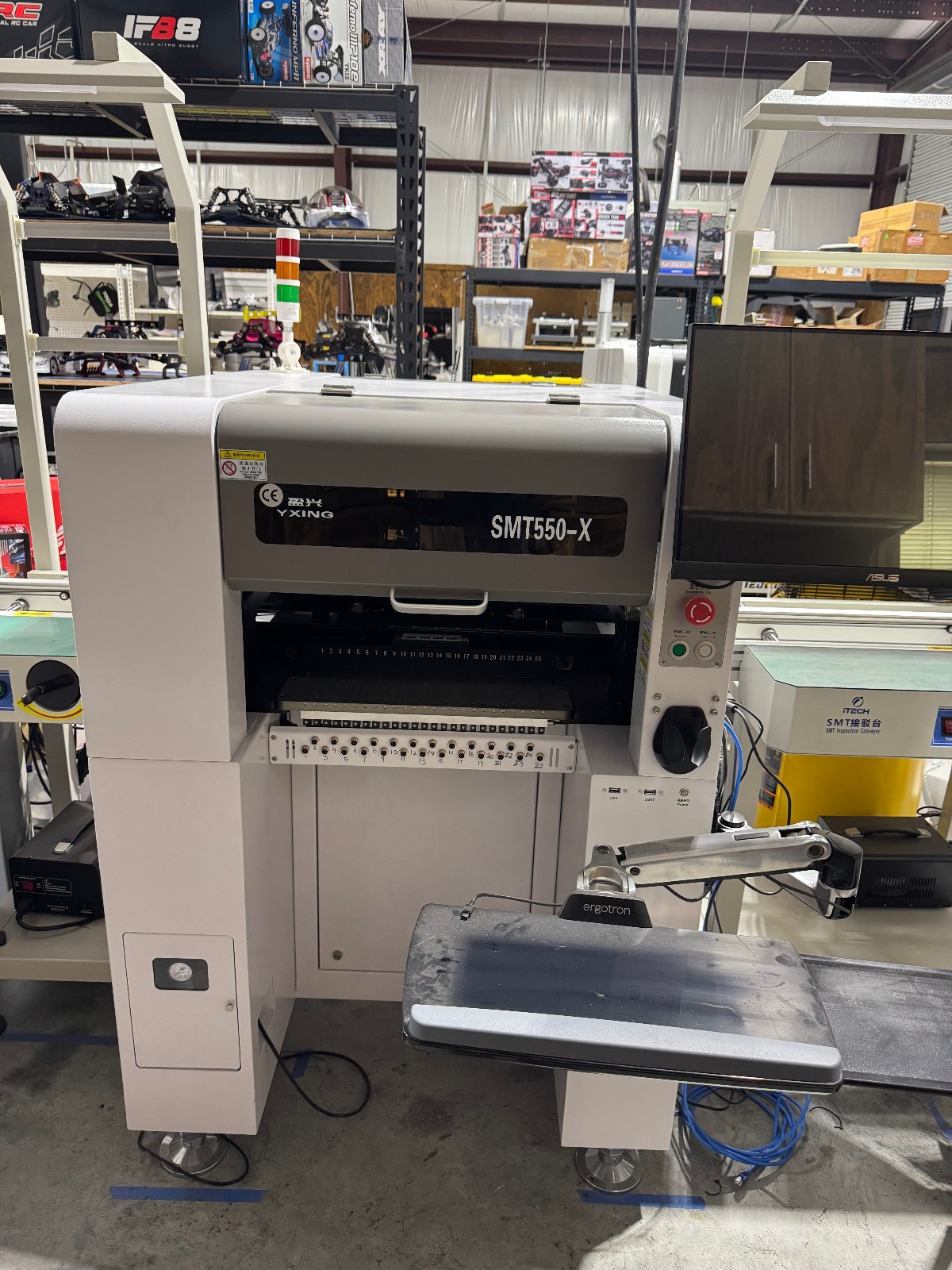 YX (Yingxing) SMT-550-X - 4 Head Pick and Place Machine - IN USA