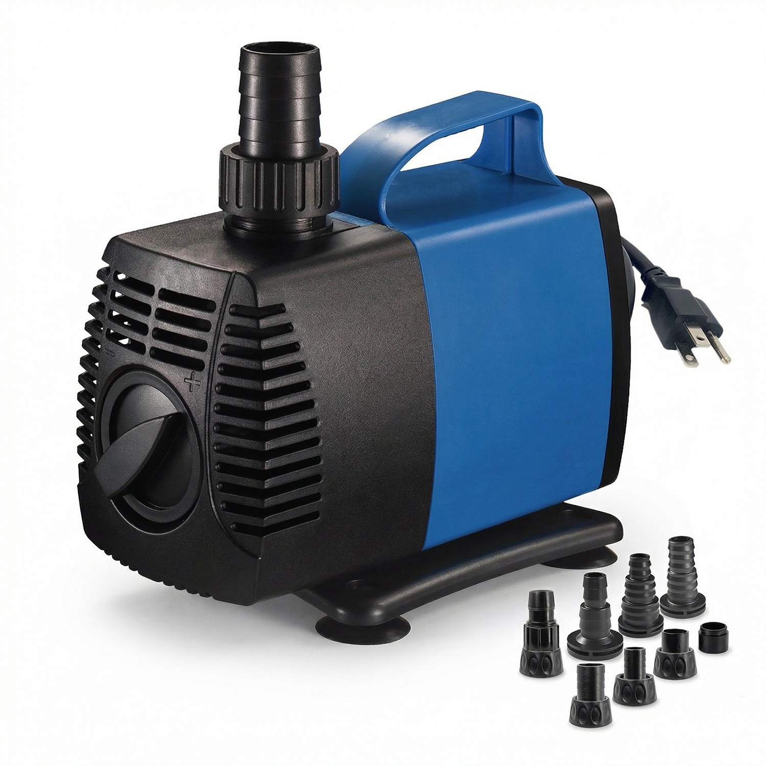 1200GPH Submersible Amphibious Water Pump Adjustable Fountain Fish Tank Aquarium