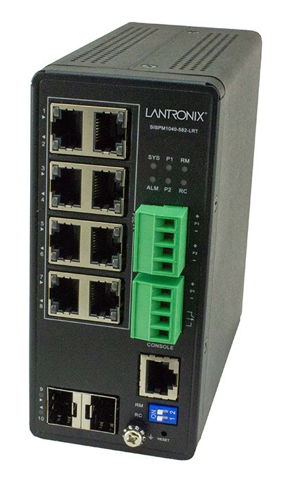 SISPM1040-582-LRT Managed Hardened Gigabit Ethernet PoE++ Switch (NEW
