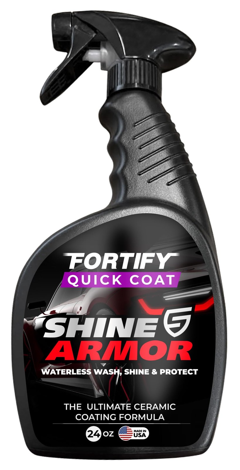 Ceramic Coating Spray One Bottle Replaces Your Wash, Wax and Sealant